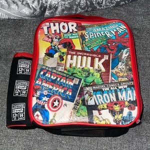 2014 Marvel Comics Lunch Bag with Drink Holder
